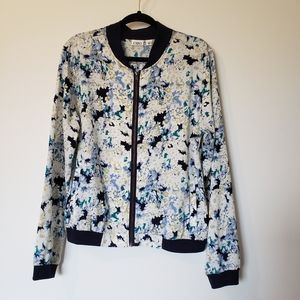 CATO Floral Blouse Jacket